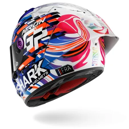 SHARK casque moto intégral AERON GP REPLICA ZARCO violet / bleu