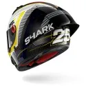 SHARK casque moto intégral AERON GP REPLICA RAUL FERNANDEZ blanc / jaune