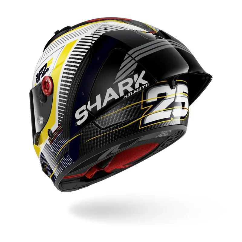 SHARK casque moto intégral AERON GP REPLICA RAUL FERNANDEZ blanc / jaune