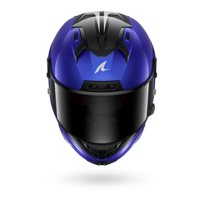 SHARK casque moto intégral AERON GP BLANK SP bleu