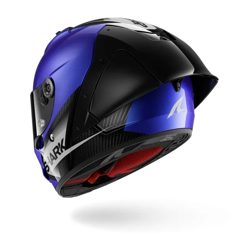 SHARK integral motorcycle helmet AERON GP BLANK SP blue