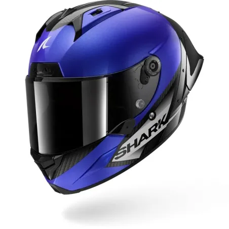SHARK integral motorcycle helmet AERON GP BLANK SP blue