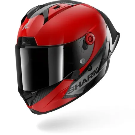 SHARK integral motorcycle helmet AERON GP BLANK SP red