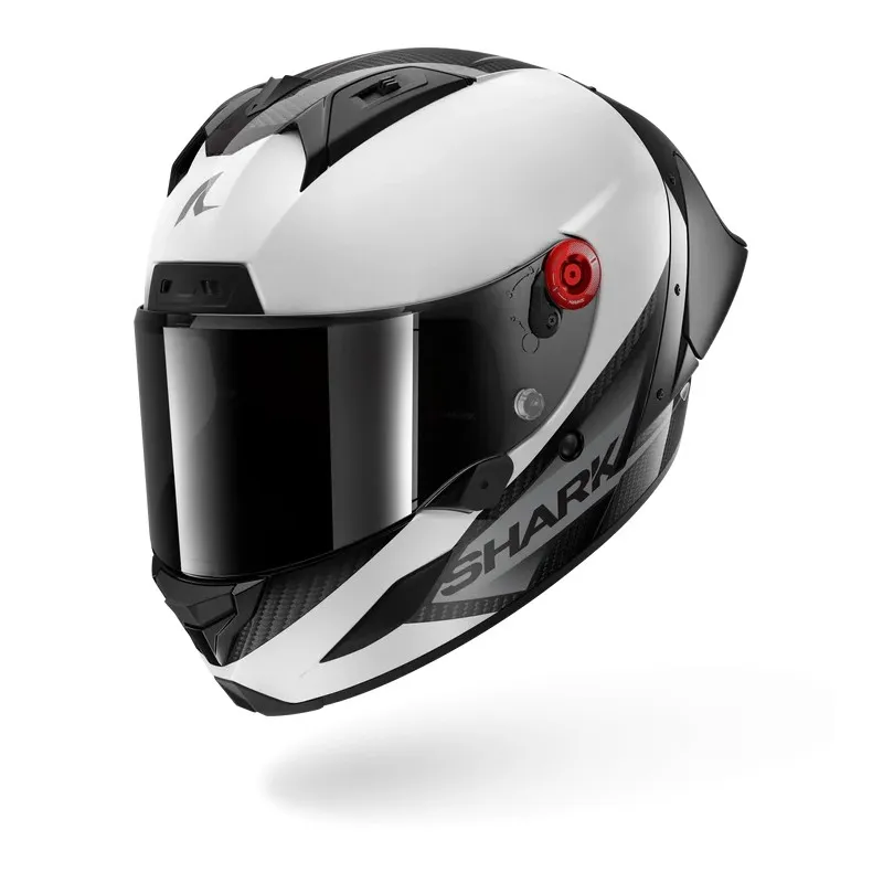 SHARK casque moto intégral AERON GP BLANK SP rouge