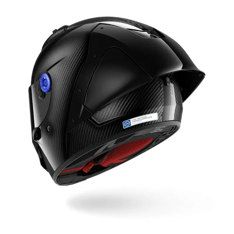 SHARK integral motorcycle helmet AERON GP FULL CARBON FIM RACING1 carbon mat