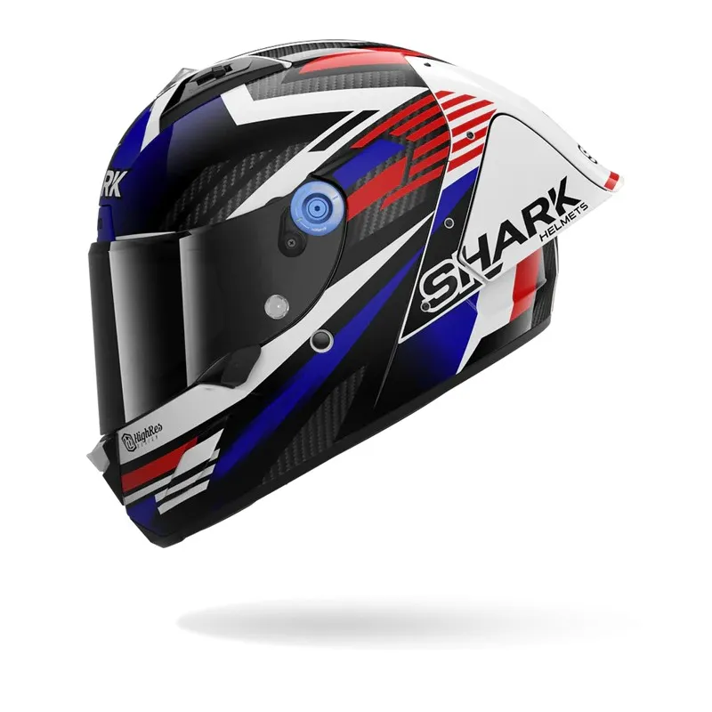 SHARK casque moto intégral AERON GP FULL CARBON FIM RACING1 carbone