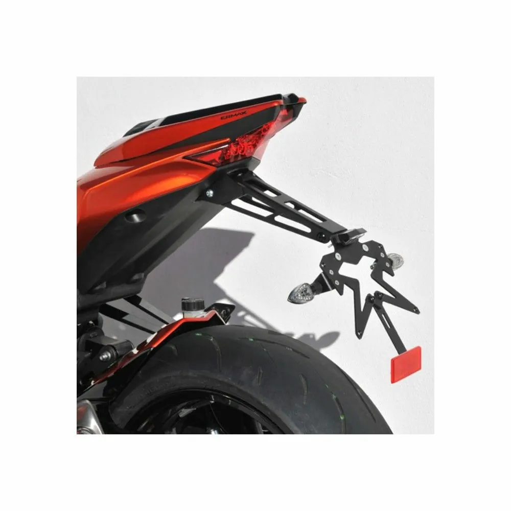 ermax kawasaki Z1000 2014 2020 license plate holder ALU SUP10 black
