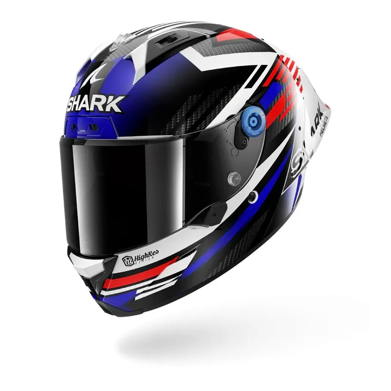 SHARK integral motorcycle helmet AERON GP FULL CARBON FIM RACING1 carbon mat