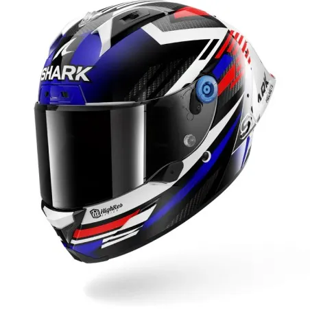 SHARK casque moto intégral AERON GP FULL CARBON FIM RACING1 carbone
