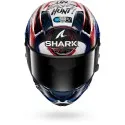 SHARK casque moto intégral AERON GP FIM RACING1 ZARCO SIGNATURE blanc / noir / bleu