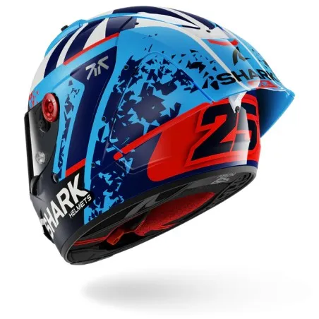 SHARK casque moto intégral AERON GP FIM RACING1 RAUL FERNANDEZ bleu / blanc