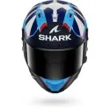 SHARK integral motorcycle helmet AERON GP FIM RACING1 RAUL FERNANDEZ blue / white