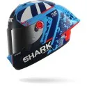 SHARK casque moto intégral AERON GP FIM RACING1 RAUL FERNANDEZ bleu / blanc