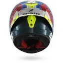 SHARK casque moto intégral AERON GP FIM RACING2 SPEED-VIB carbone / bleu / rouge
