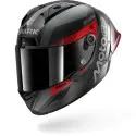 SHARK integral motorcycle helmet AERON GP FIM RACING2 MOTOGP carbon / anthracite / red