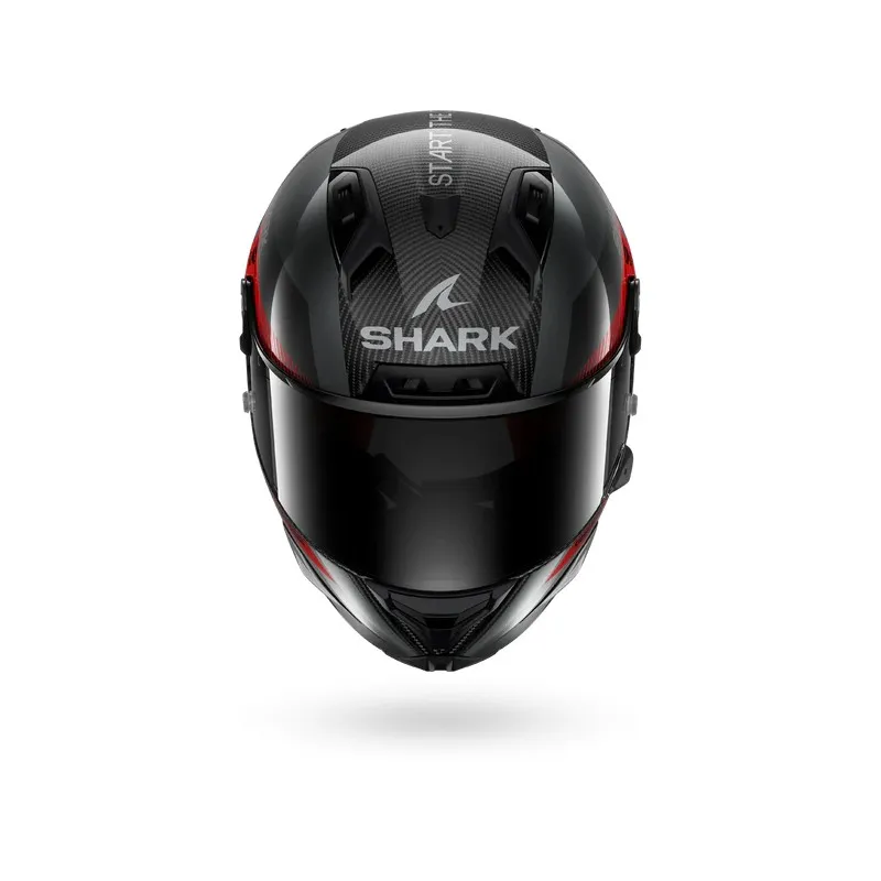 SHARK integral motorcycle helmet AERON GP FIM RACING2 MOTOGP carbon / anthracite / red