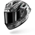 SHARK casque moto intégral AERON GP FIM RACING2 REPLICA ZARCO WINTER TEST 2026 carbone / anthracite / chrome