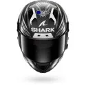 SHARK casque moto intégral AERON GP FIM RACING2 REPLICA ZARCO WINTER TEST 2026 carbone / anthracite / chrome