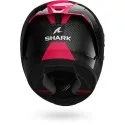 SHARK integral motorcycle helmet AERON CARBON SKIN carbon / purple / blue