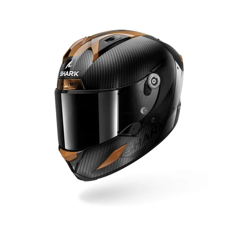 SHARK casque moto intégral AERON CARBON SKIN cuivre