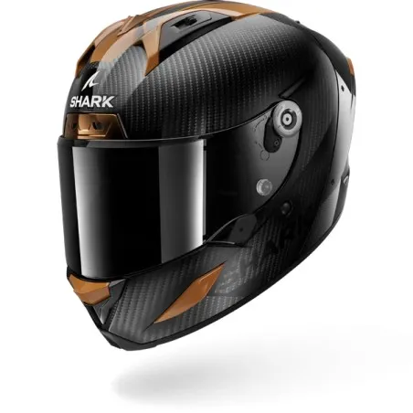 SHARK integral motorcycle helmet AERON CARBON SKIN cupper