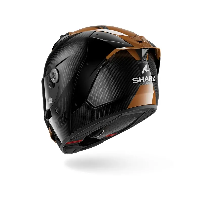 SHARK integral motorcycle helmet AERON CARBON SKIN cupper