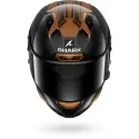 SHARK casque moto intégral AERON CARBON SKIN cuivre