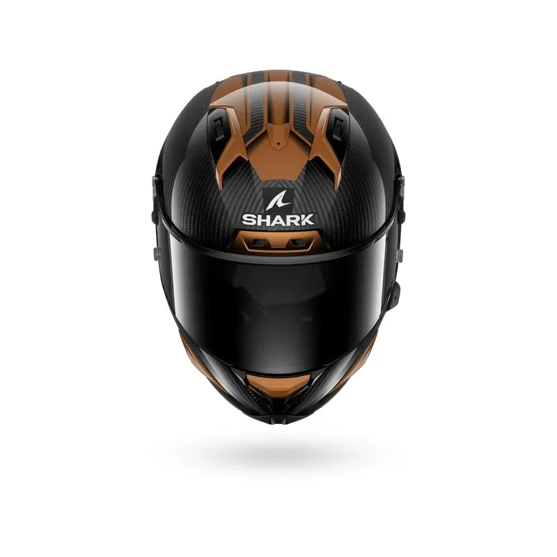 SHARK integral motorcycle helmet AERON CARBON SKIN cupper
