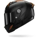 SHARK casque moto intégral AERON CARBON SKIN cuivre
