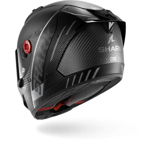 SHARK casque moto intégral AERON SPEED-TECH carbone mat / anthracite / noir