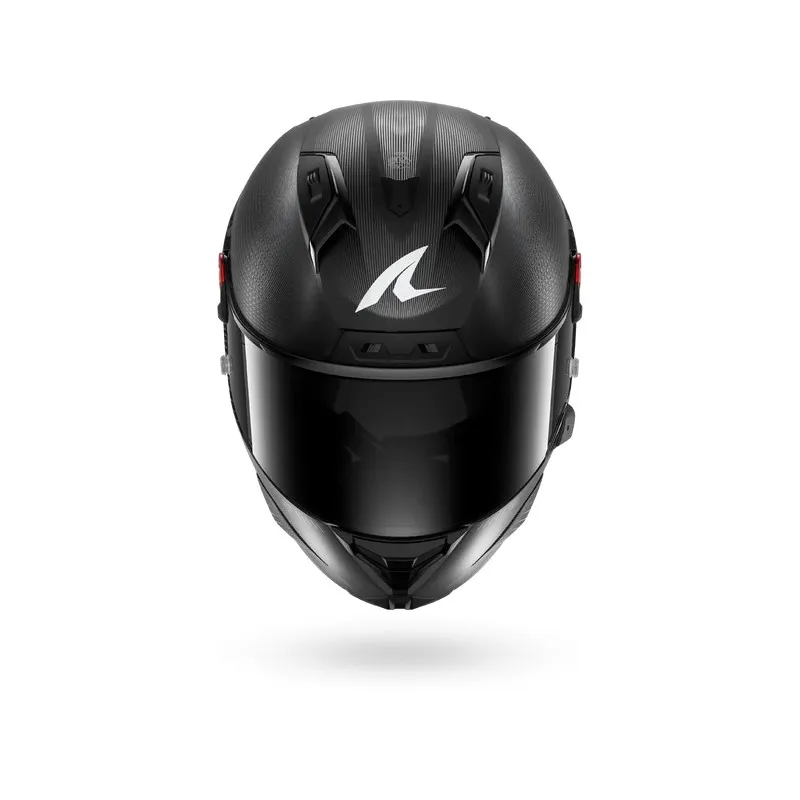 SHARK integral motorcycle helmet AERON SPEED-TECH matt carbon / white / red