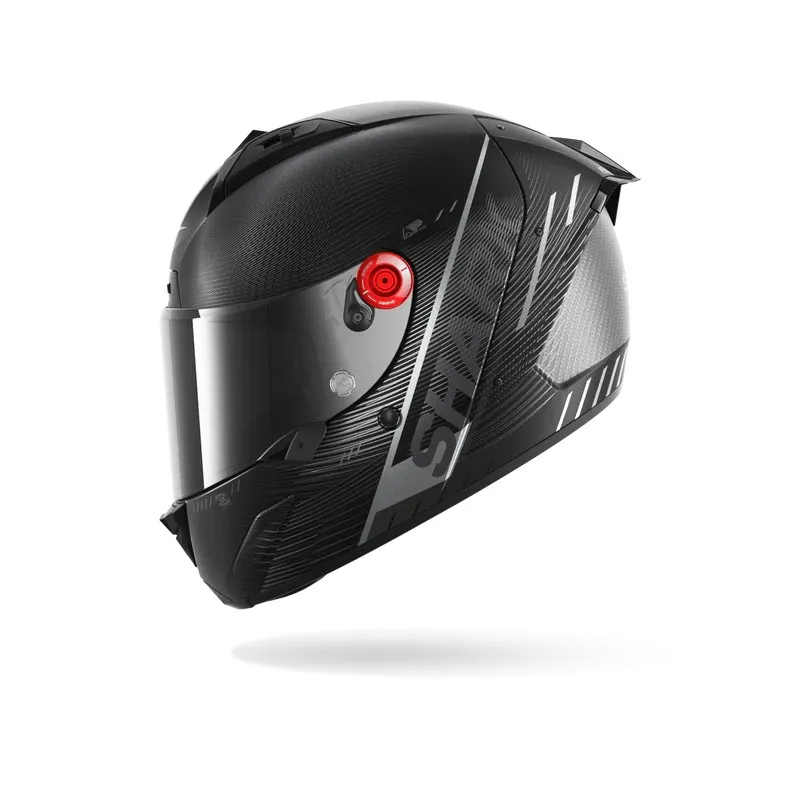 SHARK casque moto intégral AERON SPEED-TECH carbone mat / anthracite / noir