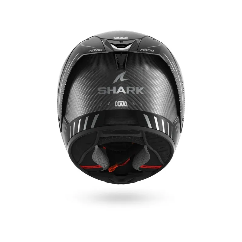 SHARK casque moto intégral AERON SPEED-TECH carbone mat / anthracite / noir