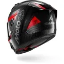 SHARK integral motorcycle helmet AERON SPEED-FANCY carbon / anthracite / red