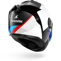 SHARK casque moto intégral SPARTAN GT PRO DOKHTA CARBON blanc / bleu