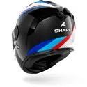 SHARK casque moto intégral SPARTAN GT PRO DOKHTA CARBON blanc / bleu