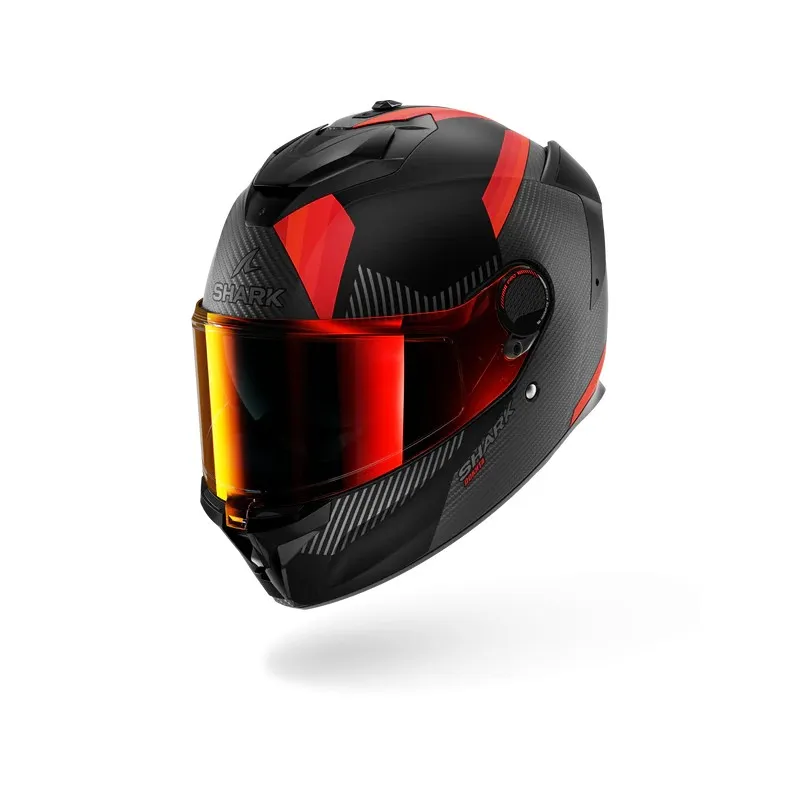 SHARK integral motorcycle helmet SPARTAN GT PRO DOKHTA CARBON orange / anthracite