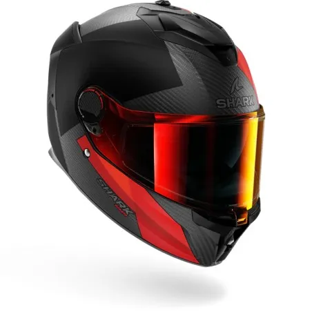 SHARK casque moto intégral SPARTAN GT PRO DOKHTA CARBON orange / anthracite