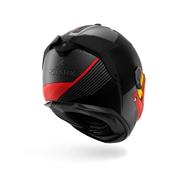SHARK integral motorcycle helmet SPARTAN GT PRO DOKHTA CARBON orange / anthracite