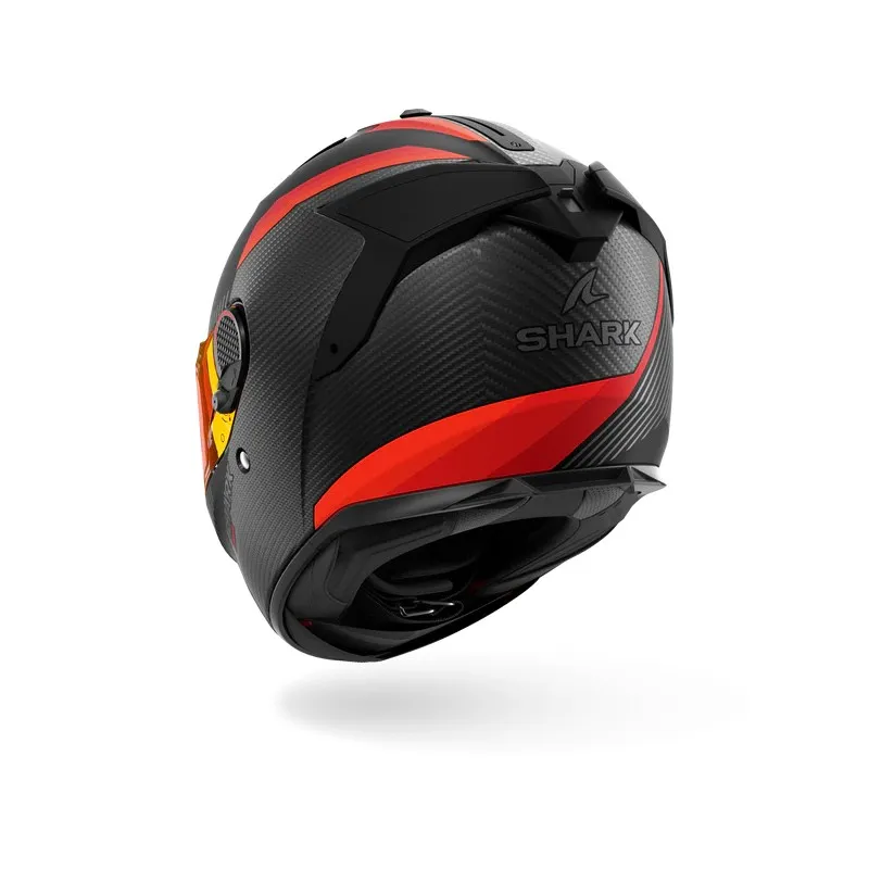 SHARK casque moto intégral SPARTAN GT PRO DOKHTA CARBON orange / anthracite