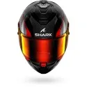 SHARK integral motorcycle helmet SPARTAN GT PRO KULTRAM CARBON  orange / black