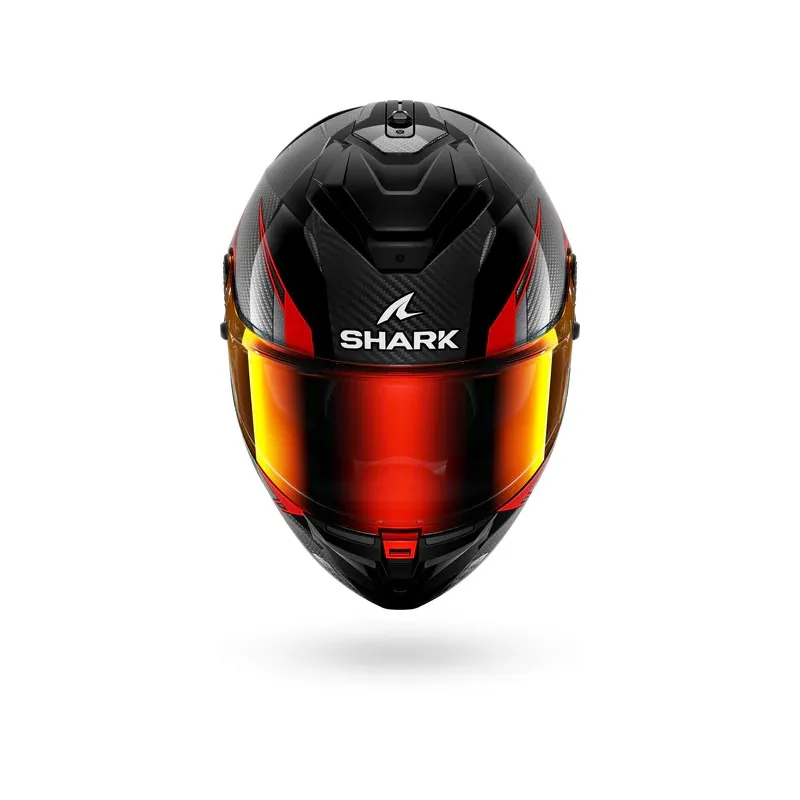 SHARK integral motorcycle helmet SPARTAN GT PRO KULTRAM CARBON  orange / black