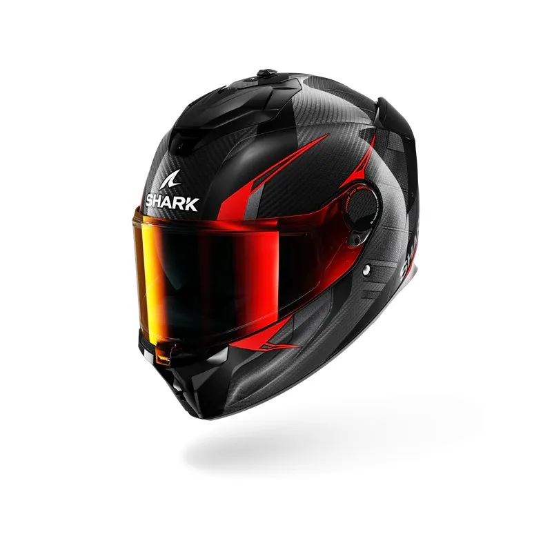 SHARK integral motorcycle helmet SPARTAN GT PRO KULTRAM CARBON  orange / black