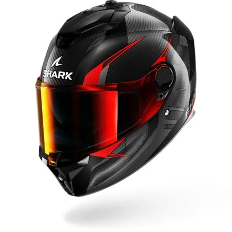 SHARK casque moto intégral SPARTAN GT PRO KULTRAM CARBON orange / noir