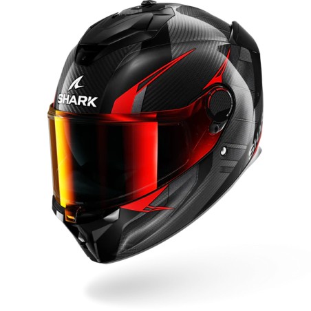 SHARK integral motorcycle helmet SPARTAN GT PRO KULTRAM CARBON  orange / black
