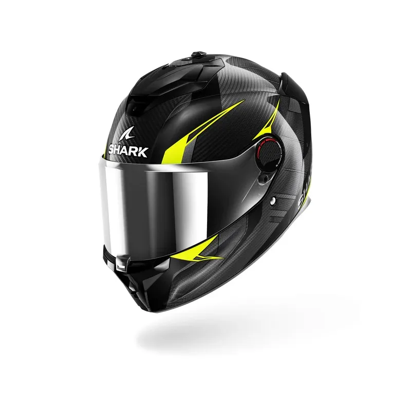 SHARK casque moto intégral SPARTAN GT PRO KULTRAM CARBON jaune / noir