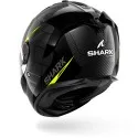 SHARK integral motorcycle helmet SPARTAN GT PRO KULTRAM CARBON  yellow / black