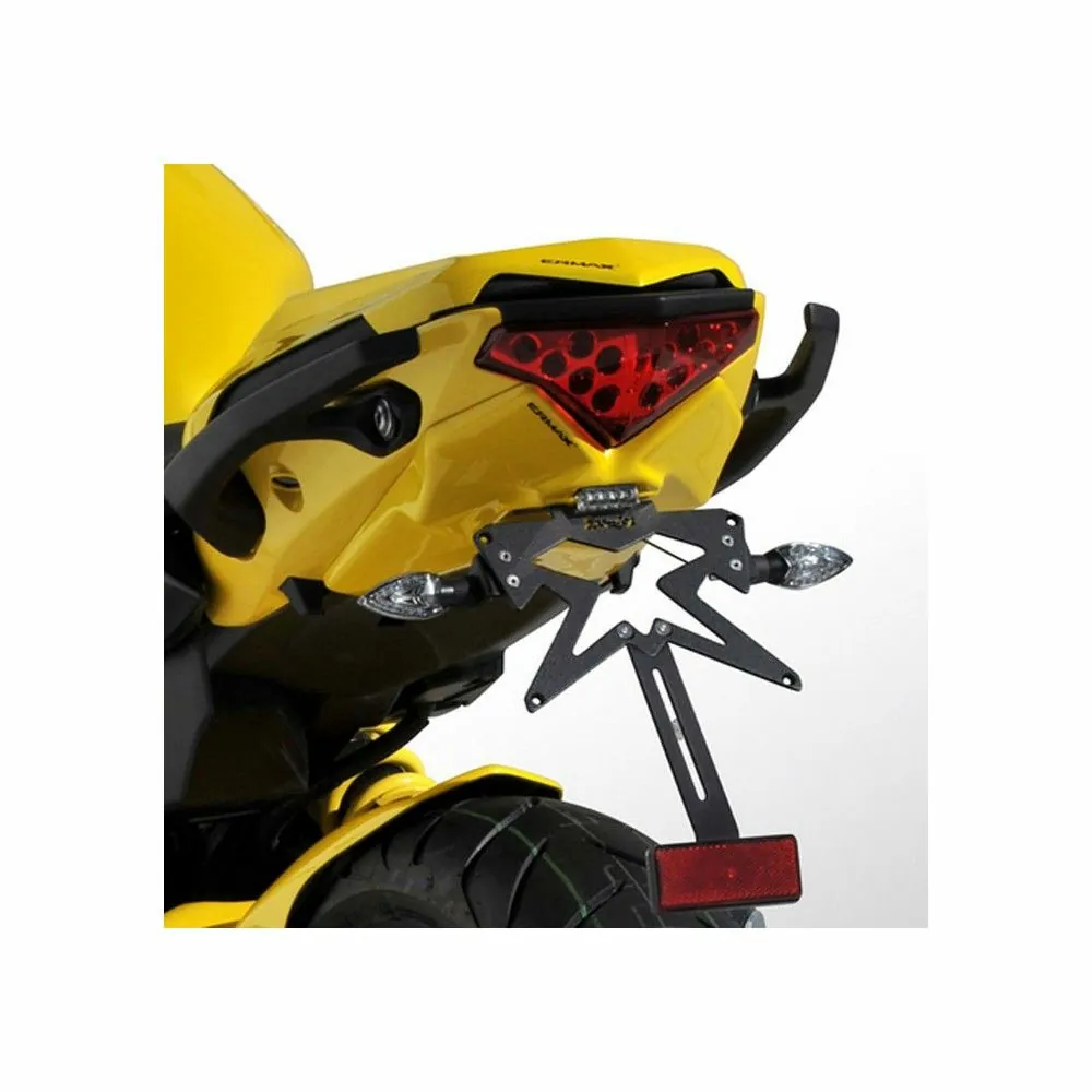 support de plaque ermax peint kawasaki ER6 N F 2012 2013 2014 2015 2016