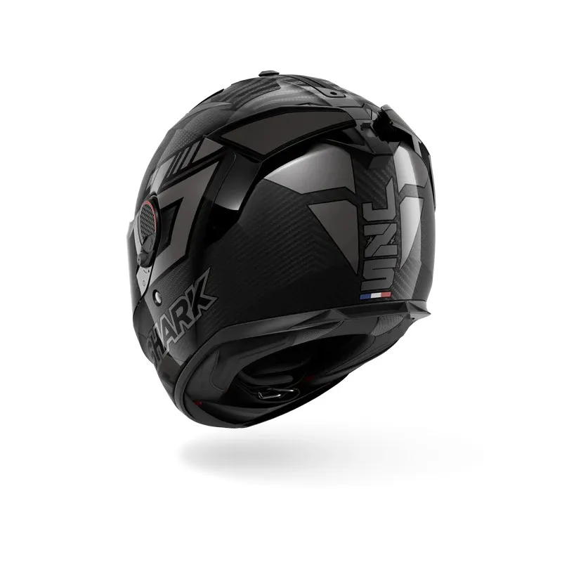 SHARK integral motorcycle helmet SPARTAN GT PRO REPLICA ZARCO TRACK RACER carbon / anthracite / chrome