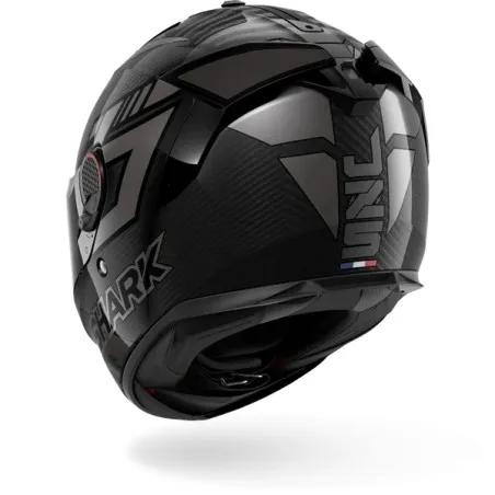 SHARK casque moto intégral SPARTAN GT PRO REPLICA ZARCO TRACK RACER carbone / anthracite / chrome